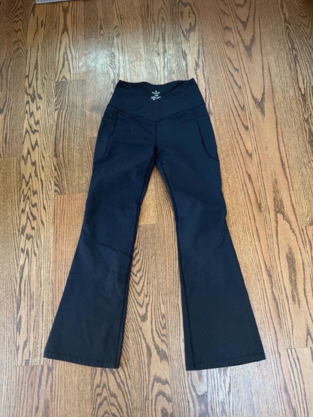 Medium fleece lined flair pants
